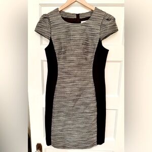 Moulinette Soeurs Black and Gray Mini Dress